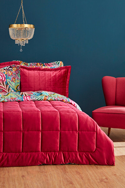 Karaca Home Audrey Çift Kişilik Luxury Comfort Set Fuşya