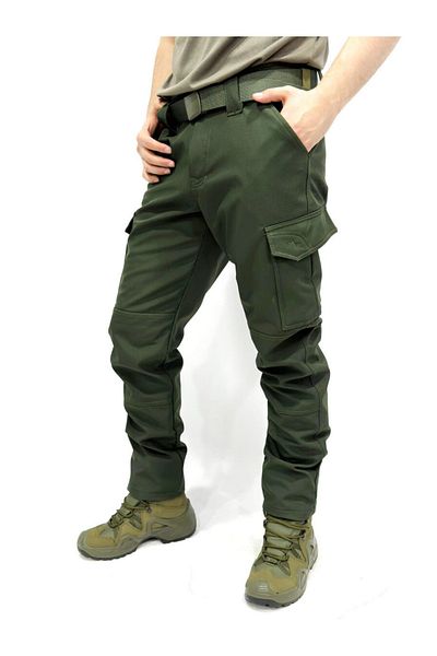 KORDAK Ανδρικό αδιάβροχο μαύρο παντελόνι Softshell Tactical Outdoor με Fleece