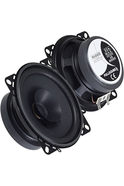 10 Cm 80W Düz Oto Hoparlör FS-1040 D