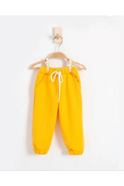 LittlePoffy Pantaloni de sport pentru copii de iarnă cu 3 fire groase