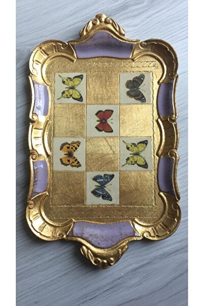 LM صينية خشب الورد الإيطالية الأصلية لشخصين أو شخصين