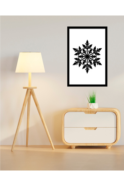 Step and Maker Ζωγραφική διπλής στρώσης (3D) 'Snowflake'