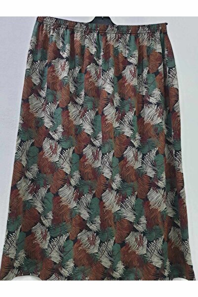 sercan konfeksiyon Women's 6-Piece Steel Oversized Elastic Waist Skirt