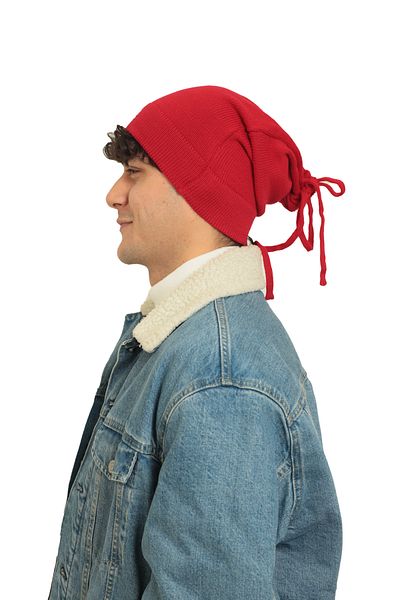 RTD&VLD RTD & VLD Men's Plain Long Knitwear Beret