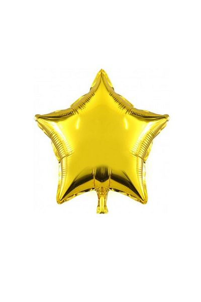 LOTUS PARTY 7 Years Old Yellow Red Balloon Fan Birthday Party Set Gold Star and Silver Number Foil Balloon