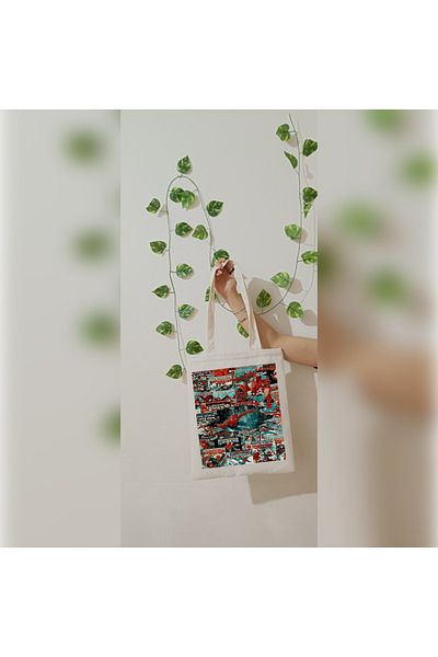 Butik Spiderman GazetePassionis- Cloth Bag