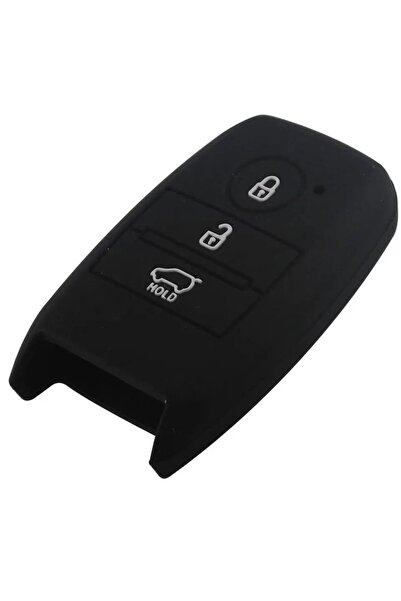 İKTUNING حافظة مفاتيح سيليكون لكيا ريو سيد سيراتو سبورتاج (مع شعار كيا)