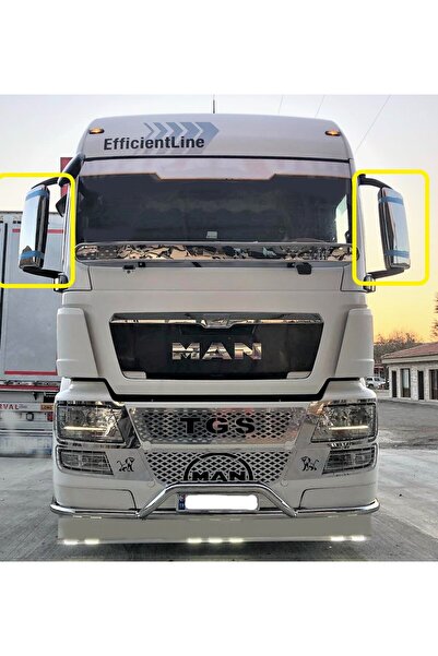 AHMET OTOMOTİV MAN TGS-TGX KROM AYNA KAPAKLARI 2 PARÇA