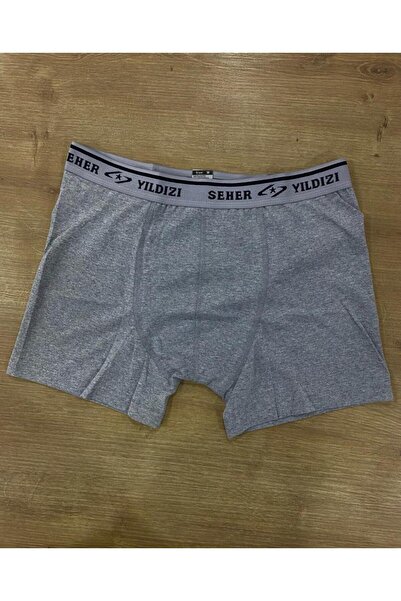Seher Yıldızı Erkek Likralı Penye Boxer / 6 Adet