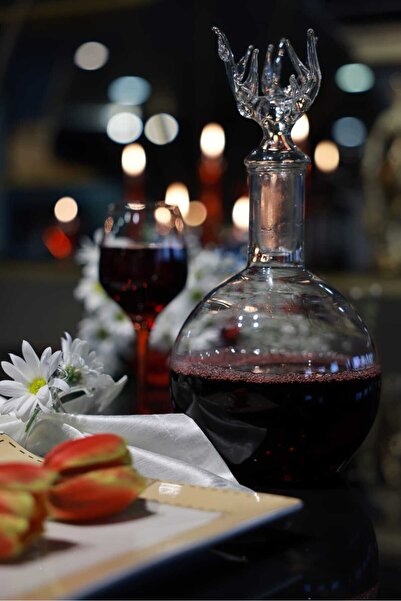 İnfinite Beauty Desing Ağaç Dal Figürlü Karaf