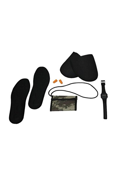 EGE ASKERİ MALZEME Acemi Ve Bedelli Askerlik Seti Tabanlık Vatka Kulak Tıkacı...