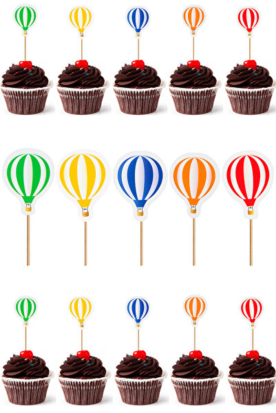 Yusuf Dirik YD Party Supplies 10 قطع من أدوات التقديم على شكل بالون الهواء ال...