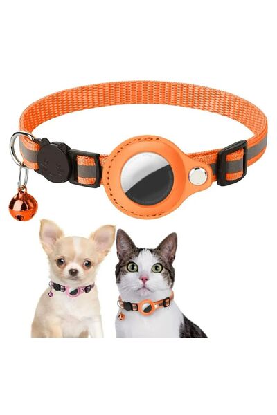 FloriaShopping Airtag Uyumlu Tutucu Özellikli Kedi Tasması
