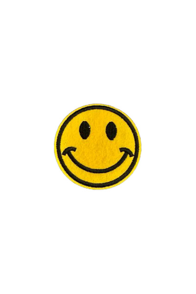X-SHOP Smileyface Smiley Face Badge Patches Arma Peç Jeans Patch 5