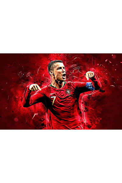 512 STORE Cristiano Ronaldo Duvar Poster XL 30x42 Cercevesiz