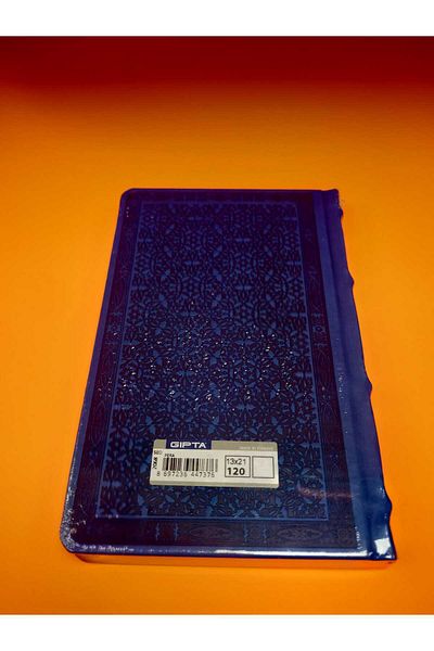 Gıpta Gipta Pera 13X21 Cm. 120 Sheets Unlined Leather Cover Book Look Notebook