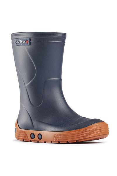 MEDUSE Airbus Blue Nuit/Caramel Boots - Navy Blue