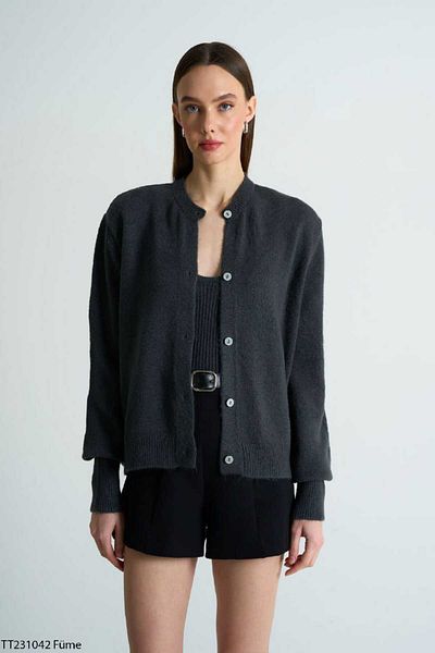 Laluvia Smoked Cardigan Athlete Double Set