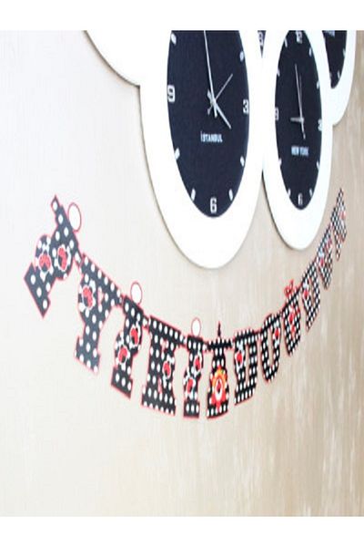 Kazanabil LADY BEETLE PRINTED BUTT BORN WRITTEN PLAY WRITTEN HANGING ORNAMENT