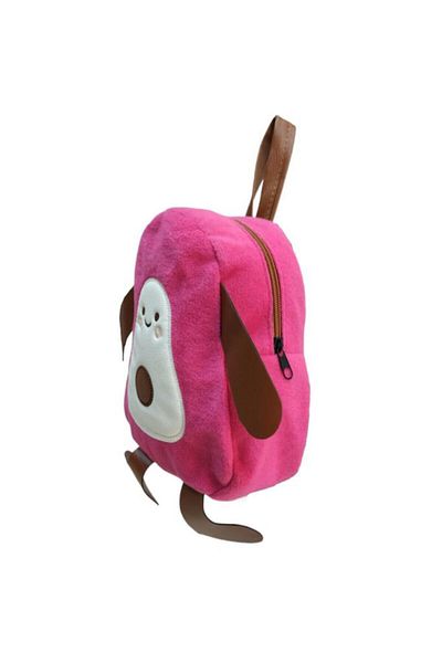 DZC KUZENLER ÇANTA Avocado Kids Backpack Plush Small Pink