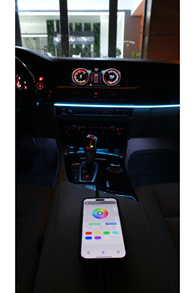 NAVİDİAMOND Navıdıamond Bmw E60-e90-e92-f10-f20-f30-x3-x4-x5 Özel Tasarım 256 Renk Araç Içi Ambiyans