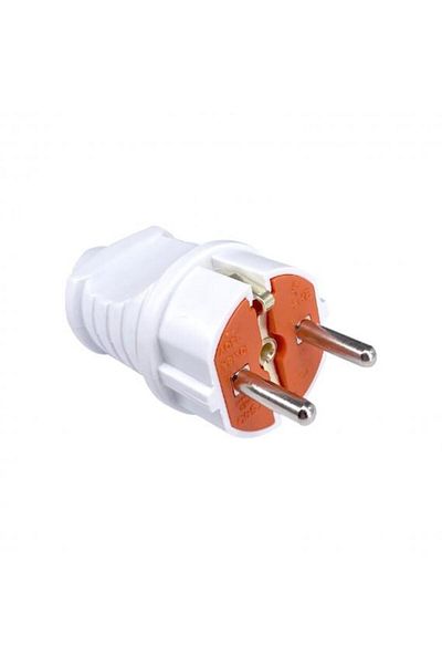 Asel Grounded Male Plug