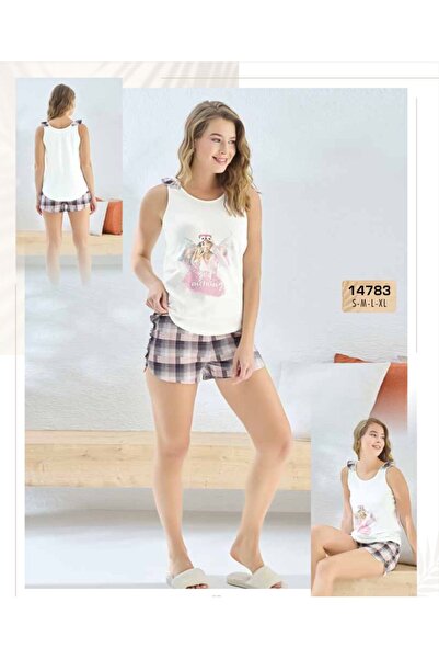 Sevim 14783 BASKILI ŞORT TAKIM