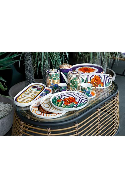 Lucky Art Marian Bone Cake Stand 31 Cm