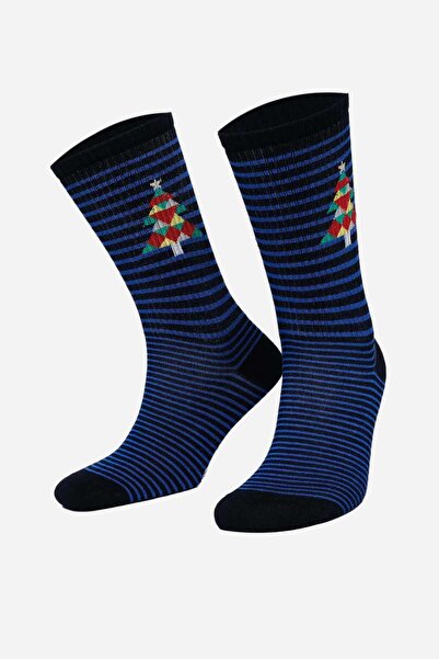 Aytuğ Kadın Bambu Tekli Lacivert Soket Çorap A 43054 L