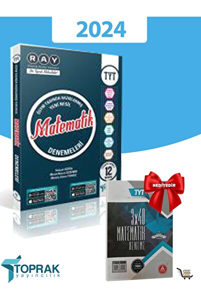 Toprak Yayıncılık TYT Matematik Denemesi Çıkmış soru Denemesi Hediyeli!