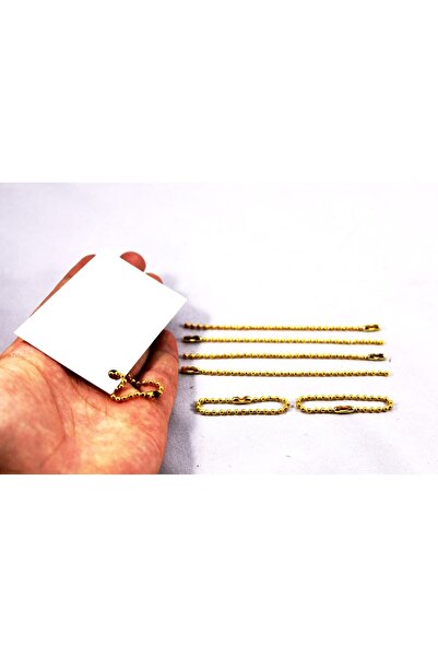 yfhobi 10 Adet - 15 Cm, Etiket Zinciri, Anahtarlık Zinciri, Süsleme Zinciri, ...