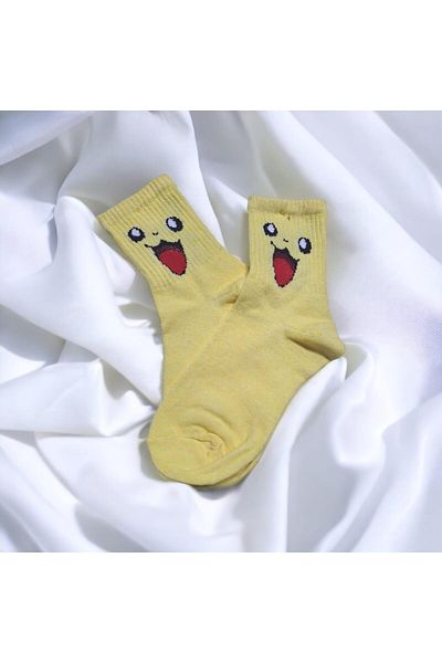 Toum Модни чорапи Pikachu за колеж от Dompuleri