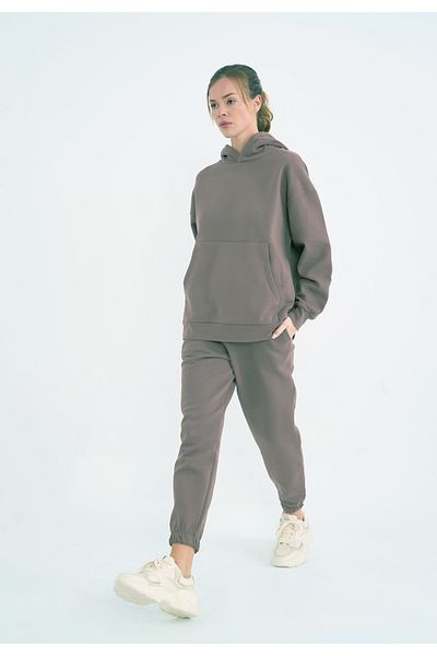 La Sarta Joda Unisex Gray Tracksuit Set