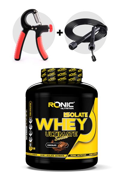Ronic Nutrition Isolate Whey Protein Powder 2270 G Protein Powder for Muscle Building (CHOCOLATE AROMATED) Hd-02