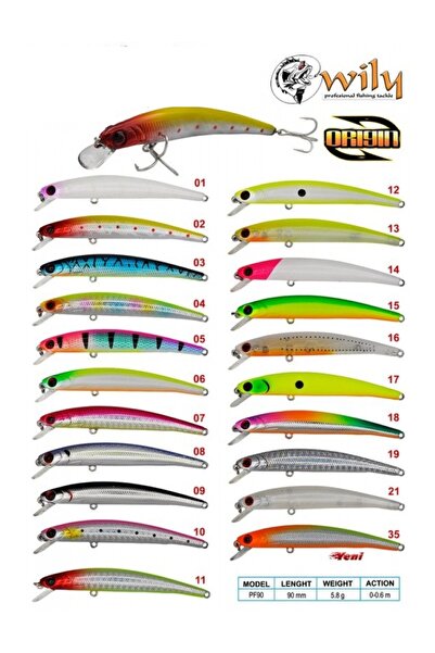 Wıly PF 905 90 mm 5,8 Gram Suni Yem