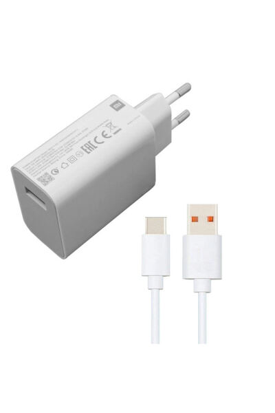SenalStore Xiaomi Tubo 33W Şarj Adaptörü ve Type-C Kablo MDY 11EZ