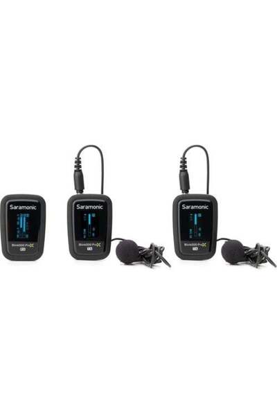 Saramonic Blink500 ProX B2 Kablosuz İkili Yaka ve El Mikrofon