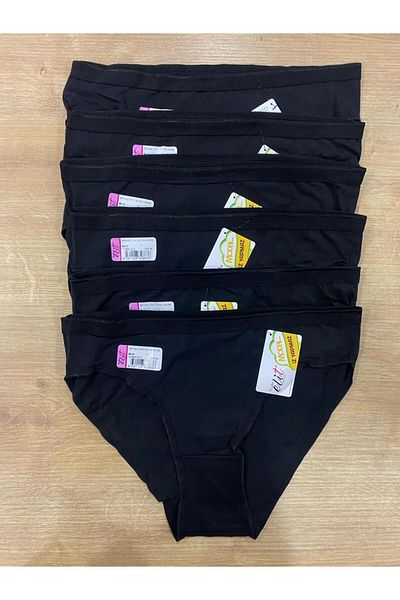 Tutku Elit Women's Modal Fabric Non-Marking Slip / 6 Pieces