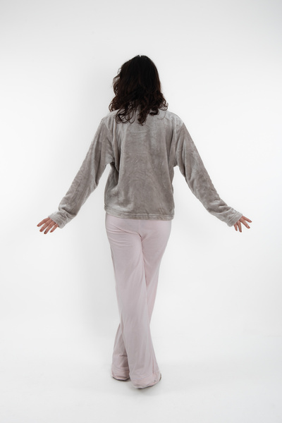 EVX RACHEL FABRIC PLUSH JACKET