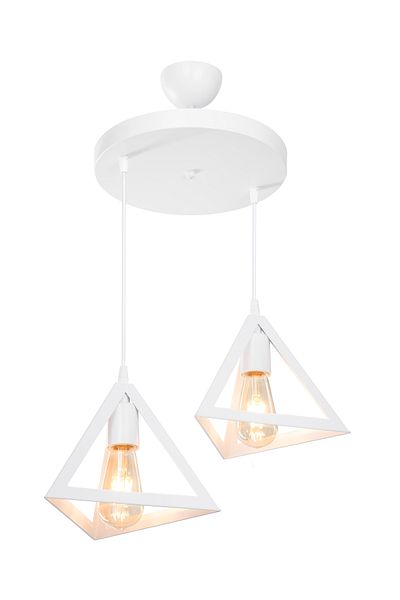 AG LightDesign White Pendant Chandelier Bedroom Living Room Kitchen Corridor Lamp