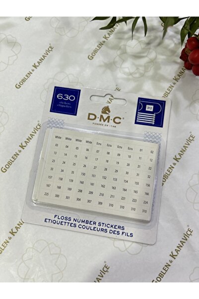 goblenkanaviçe Dmc Muline İplik Numaratörü Yapışkanlı