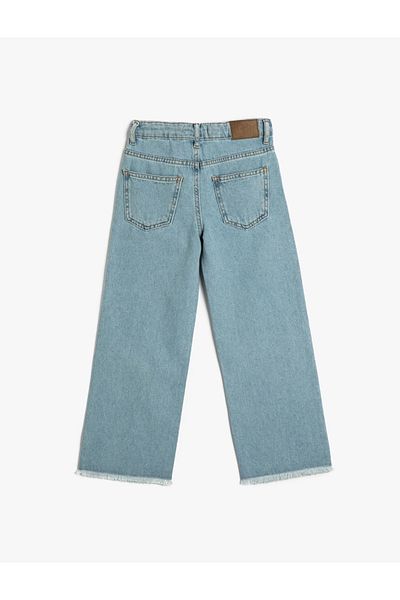 Hzmis New Season Girl's Ripped Detailed Denim Jeans