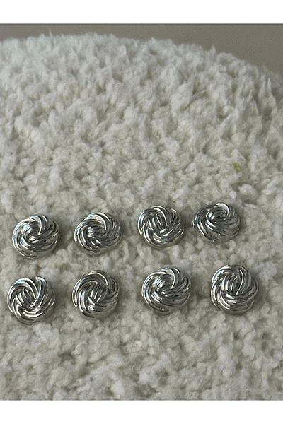 ODDA TASARIM ATÖLYESİ jacket-coat button set silver detail