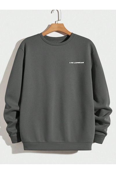 MOONBULL Unisex Λος Άντζελες αριστερό φούτερ με στάμπα στο στήθος