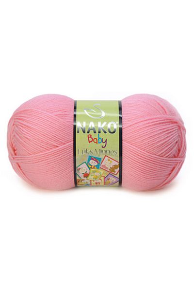 NAKO Luxury Minnoş Baby Hand Knitting Yarn Baby Wool
