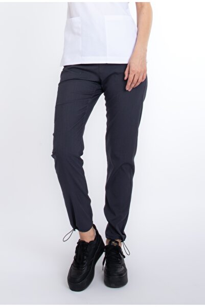 Uçak Medikal Pantaloni de damă din Lycra Core-Flex gri antracit (cu picior el...