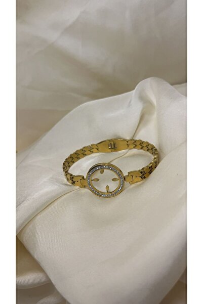 stainless steell Çeyrekli Çelik Kelepçe Bileklik