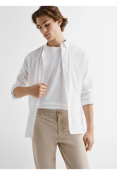 Mango Teen Παντελόνι Chino Cotton