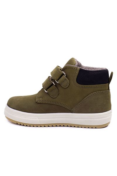 LuisPerry Superland Double Velcro Δερμάτινα Ορθοπεδικά Unisex Παιδικά Μποτάκια & Μποτάκια Χακί VENUS