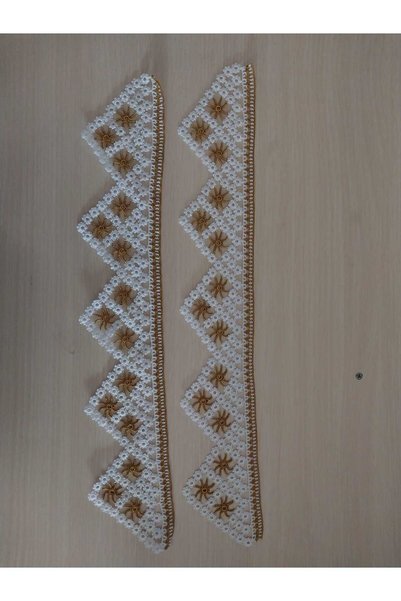 Papatyam Handcrafted Towel Edge - Dowry, Knitted Crochet, Handmade/Hand Embroidered